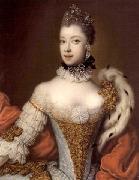 Esther Denner Portrait of Queen Charlotte France oil painting artist